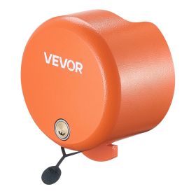 VEVOR Trailer Lock, Fits 1-7/8, 2 & 2-5/16-Inch Straight Tongue Ball Couplers, Heavy Duty Hitch Lock with 4 Keys Secures Security Chains