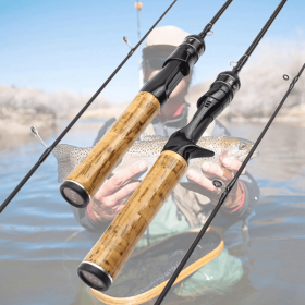 Moisture-proof fishing rod - Carbon fiber handle lure rod - Ultralight and slow