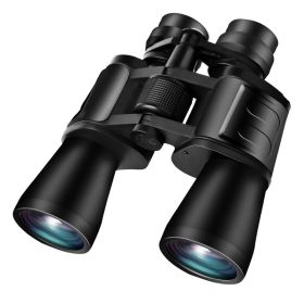 1Pc Portable Zoom Binoculars With FMC Lens Low Light Night Vision For Bird Watching Hunting Sports Events Concerts Adults Kids (Option: Black)